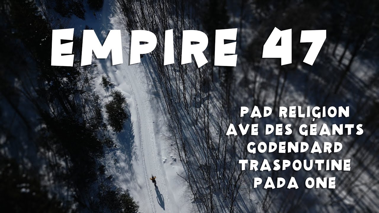 Empire 47 en fatbike! Pad Religion, Ave des Géants et plus!