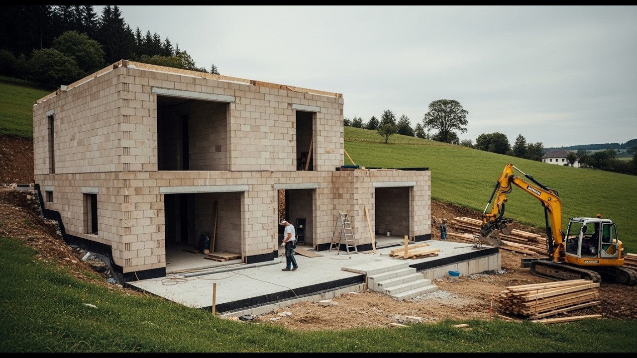Man Builds Amazing Classic Dream Home in the Suburbs | From Start to Finish by @buildsam