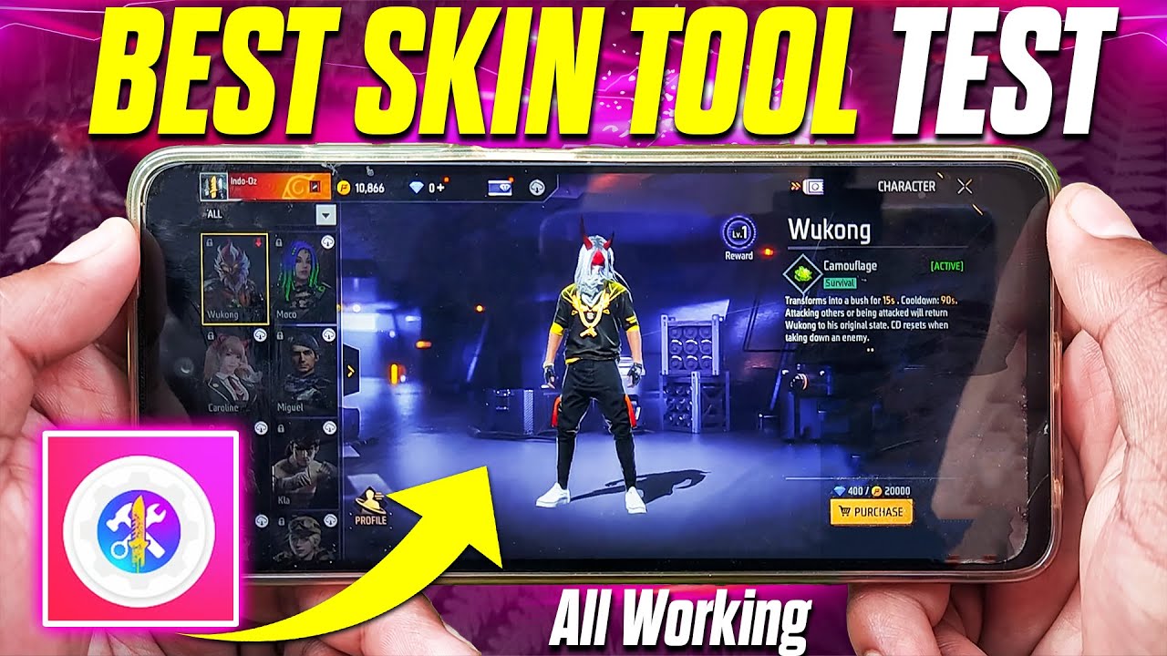 3 Best Free Fire Skin Tool Test 2025