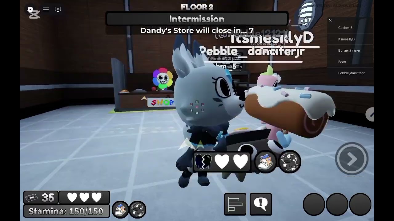 Playing dandys world!!🥹🥹 (Old vid)