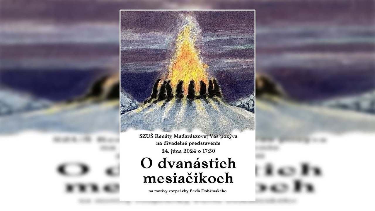 O dvanástich mesiačikoch