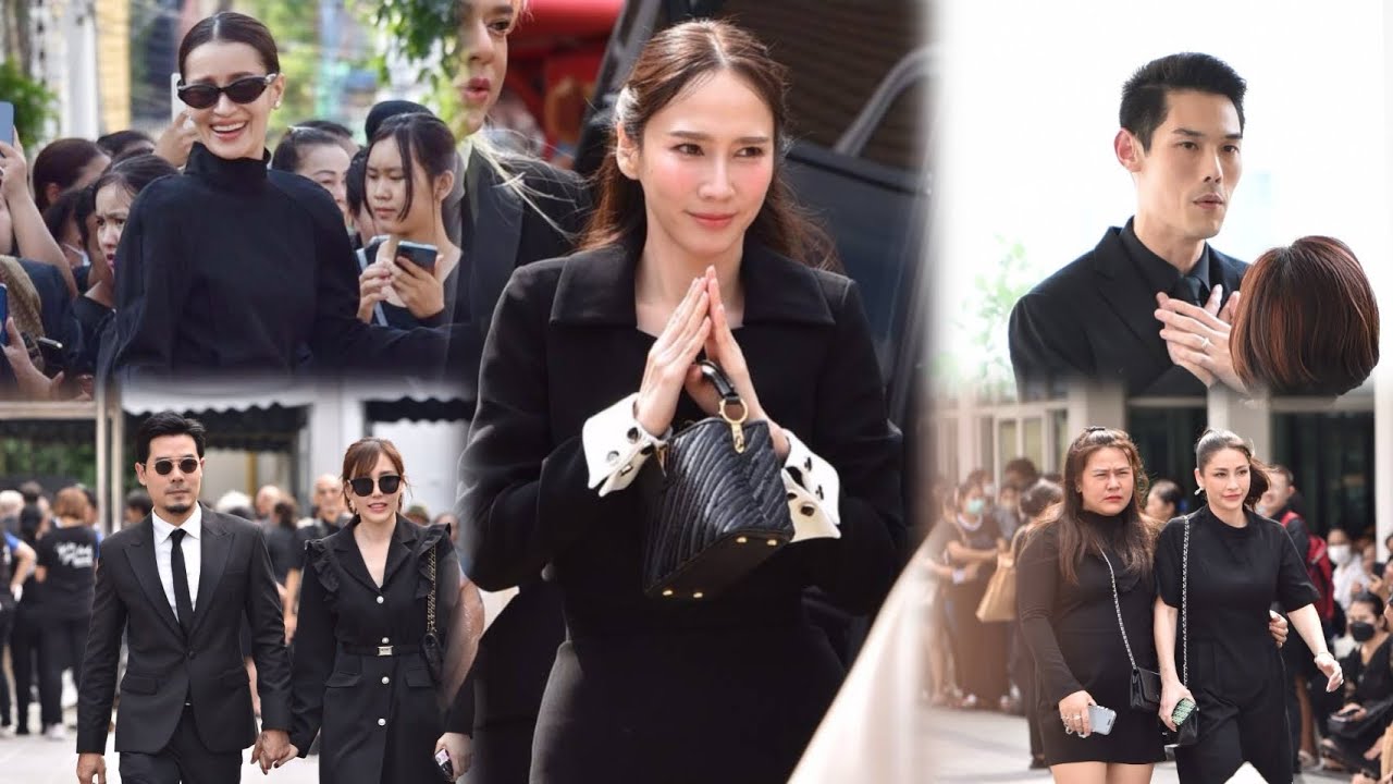 บรรยากาศ! ดารา #อั้มพัชราภา #แอนทองประสม #ขวัญอุษามณี #มิกค์ทองระย้า ส่ง #อ๋อมอรรคพันธ์ ครั้งสุดท้าย