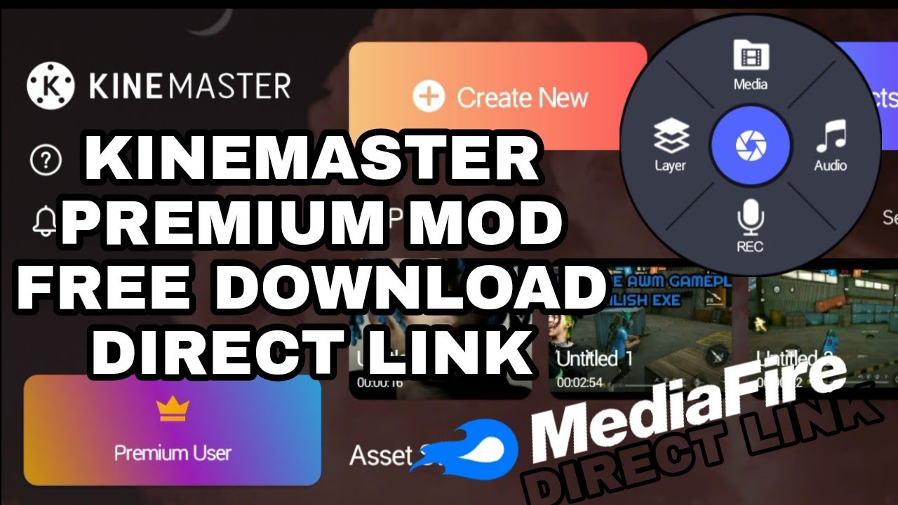 KINEMASTER PREMIUM MOD FREE DOWNLOAD DIRECT MEDIA FIRE LINK