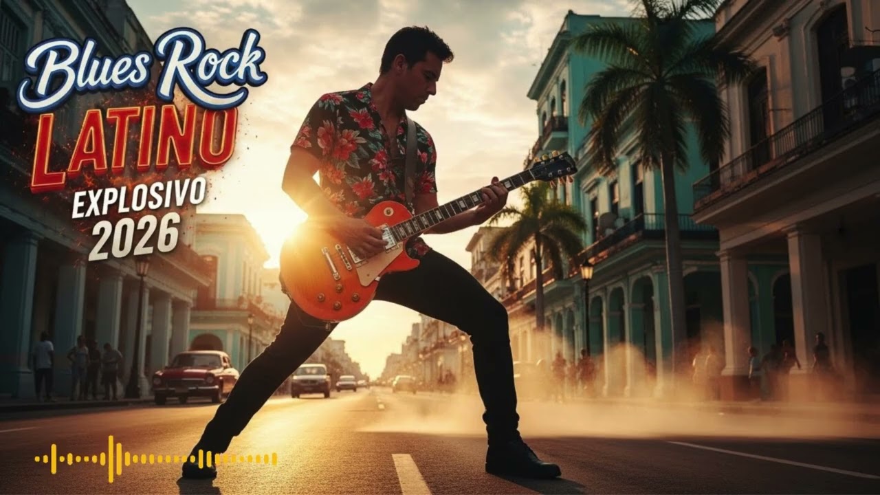 🔥 Rock con Actitud 2026 – Power Blues, Street Energy & Latin Guitar ⚡
