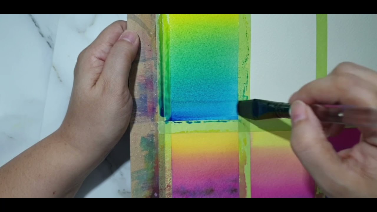 Putting Basic Watercolour Techniques Together To Create Simple Landscapes