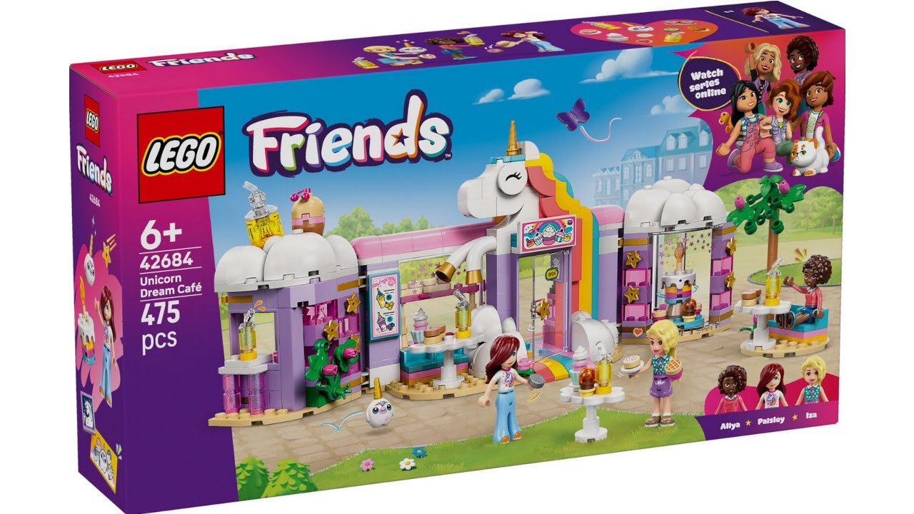 LEGO 42684 Instructions | Friends | Unicorn Dream Café | Heartlake City