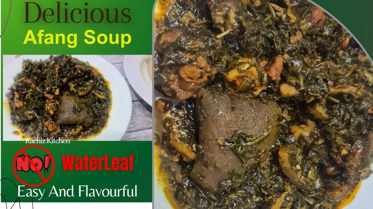 Easy Afang Soup Recipe Abroad! Savor the Taste of Nigeria
