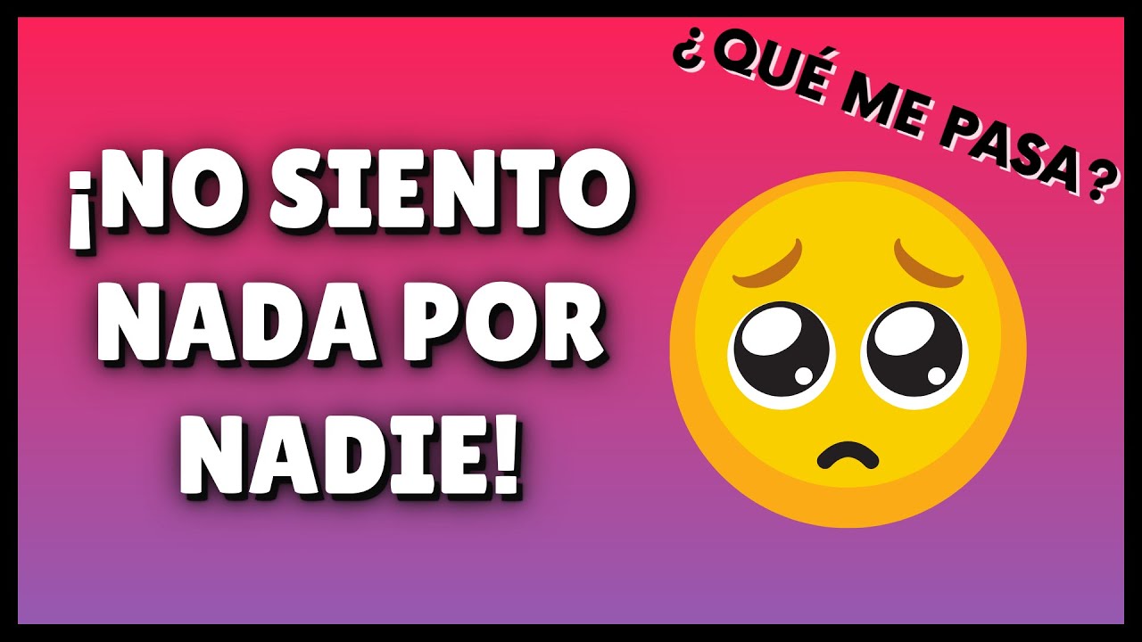 💔😳 ¿Por qué NO SIENTES AMOR? Aprende del Desapego Emocional Involuntario 🎬