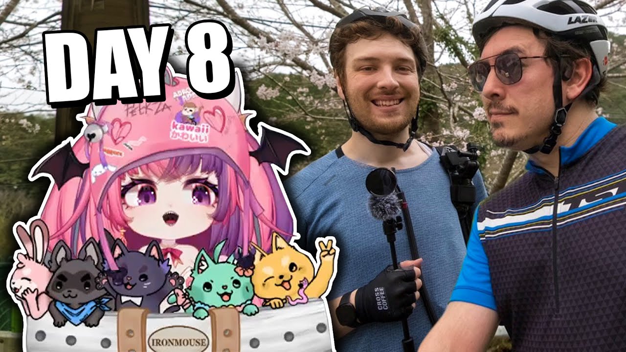Ironmouse Watches Connor's Cyclathon Day 8!