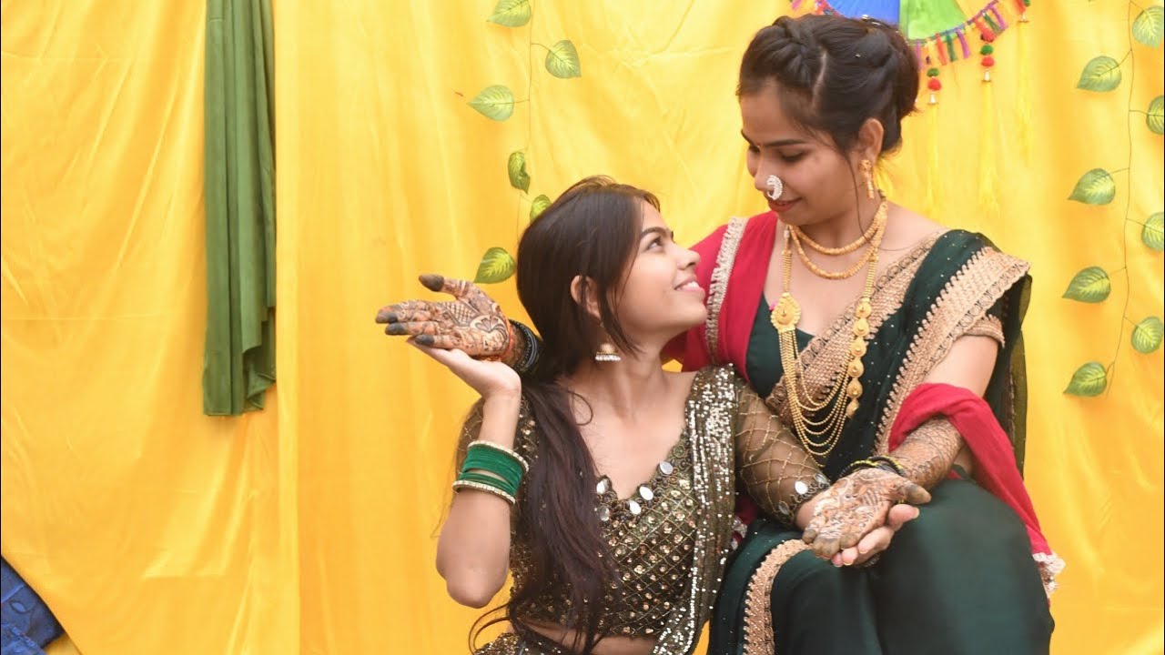 Didi ki shadi … Mehandi function part-1 #mehandi #weddingphotography #copkarishmayadav #police
