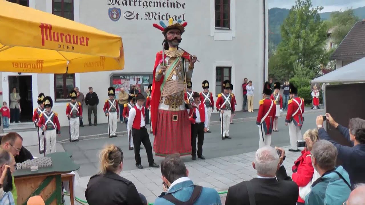 Samsonumzug in St. Michael, Lungau, Land Salzburg, Österreich