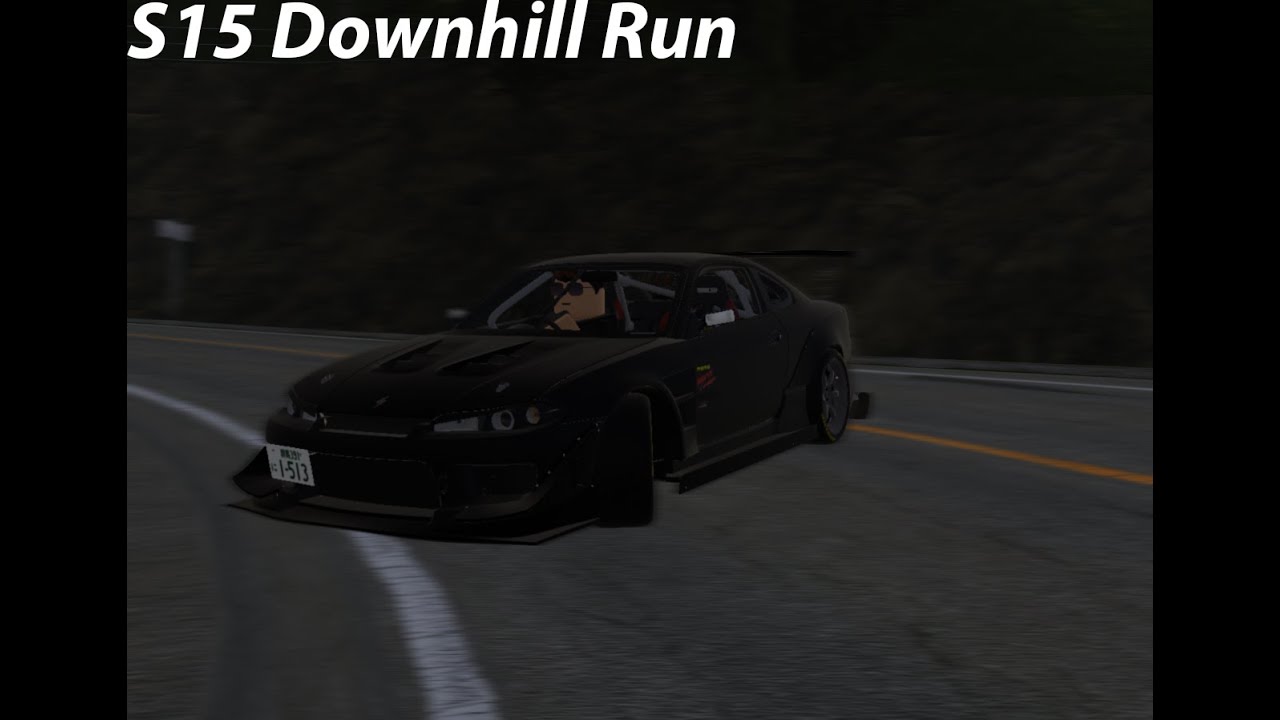 S15 Downhill Run at Akina | Roblox Ominous Runners