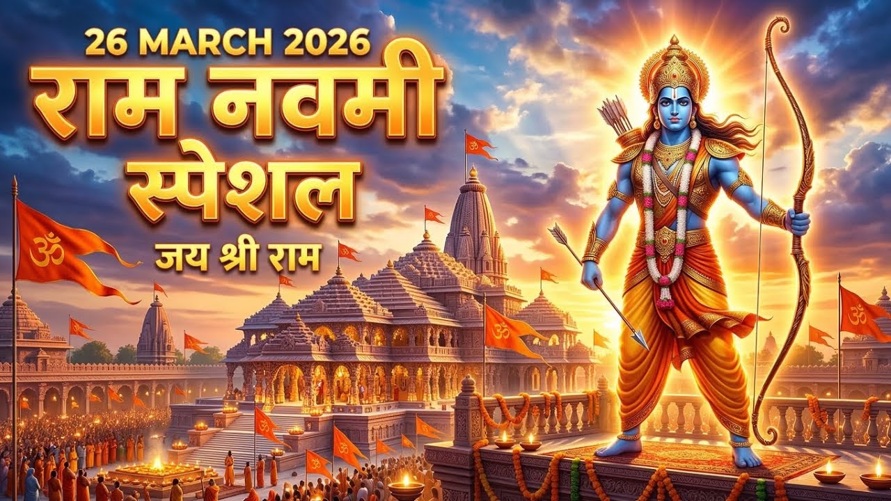 जय श्री राम 🙏 राम नवमी 2026 स्पेशल भक्ति गीत | Powerful Ram Bhajan | Ram Navami Song