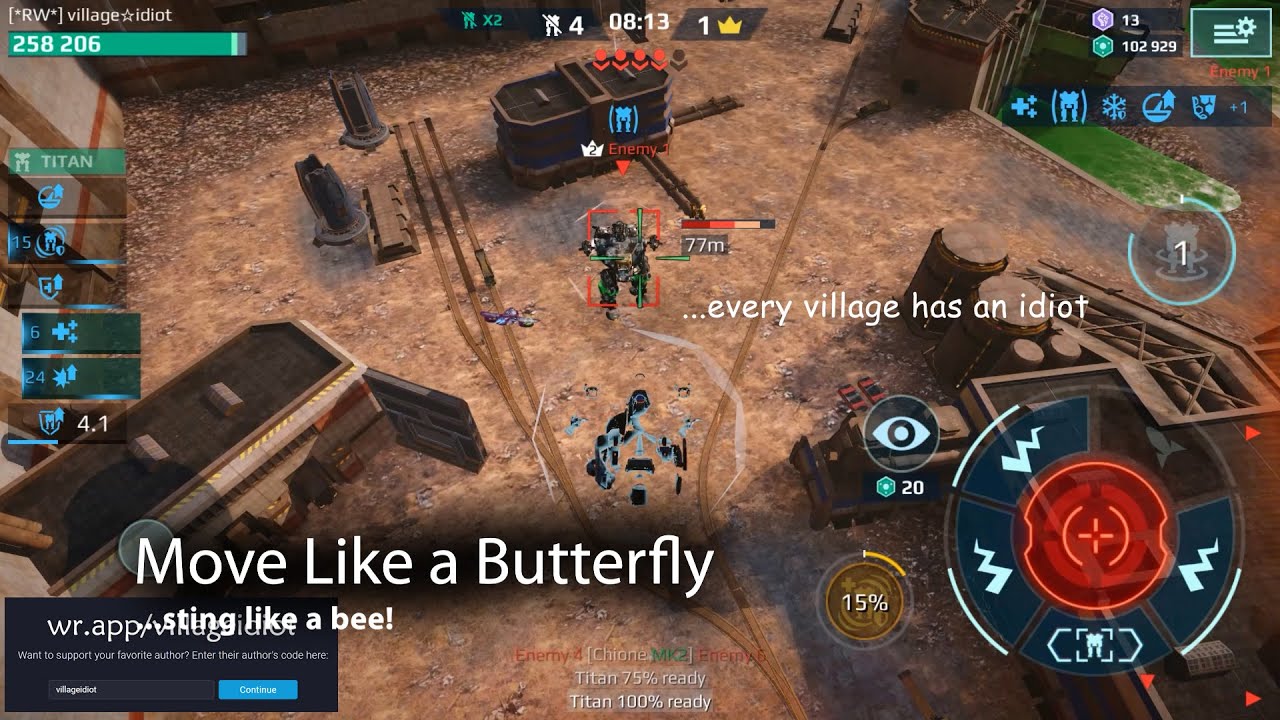 Move Like a Butterfly
