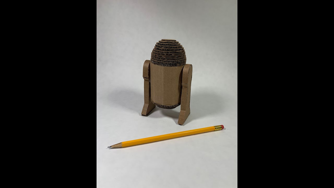 Cardboard Superheroes R2D2 Instruction Video | Comic-Con Museum @ Home