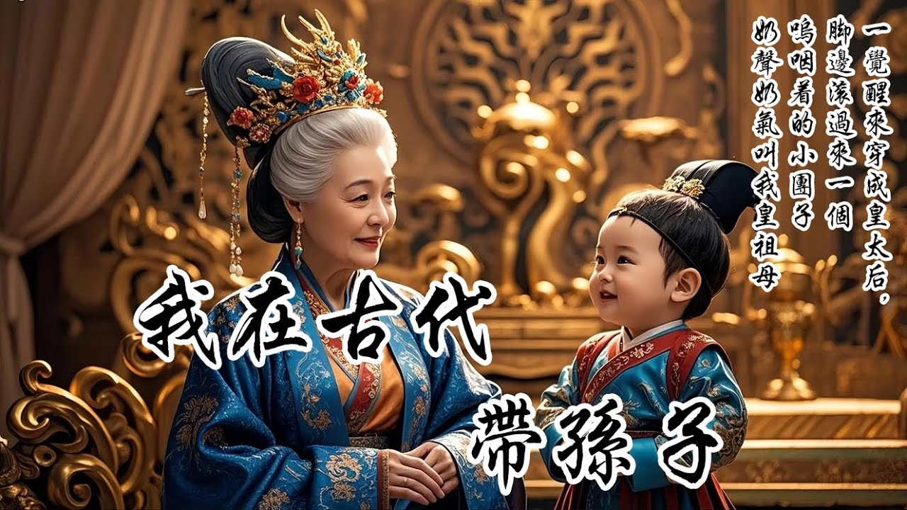 【我在古代帶孫子】把最小的孫子送上大學後，我終於可以躺平了。結果一覺醒來穿成皇太后，行吧，在哪養老不是養？正打算繼續躺，腳邊嗚咽着滾過來一個小糰子，奶聲奶氣叫「皇祖母」。得，這輩子是逃不過帶孫子的命了