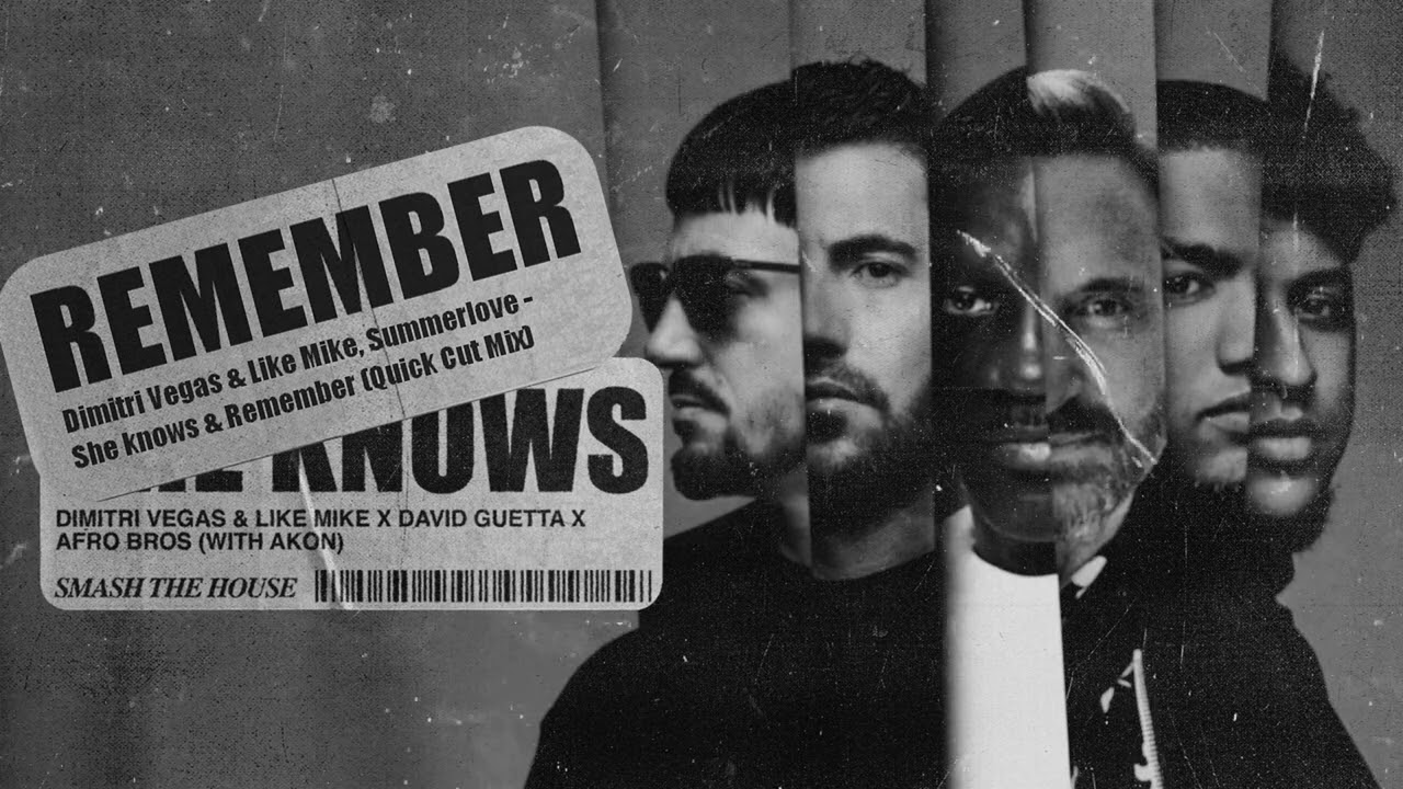 Dimitri Vegas & Like Mike, Summer Love - She Knows & Remember (Quick Cut Mix)