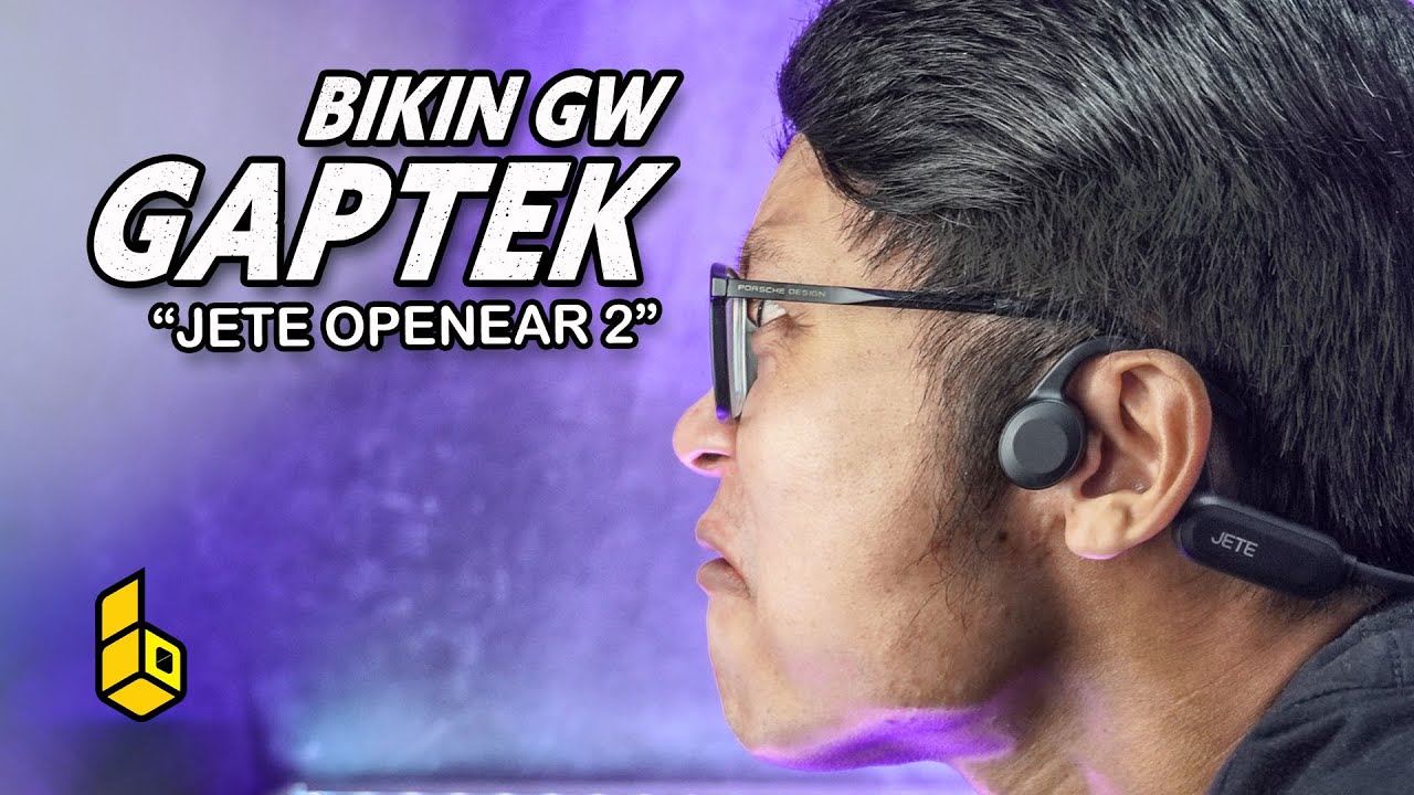 Review JETE Openear 2! Headset Bone Conduction Fitur Lengkap Buat Olahraga