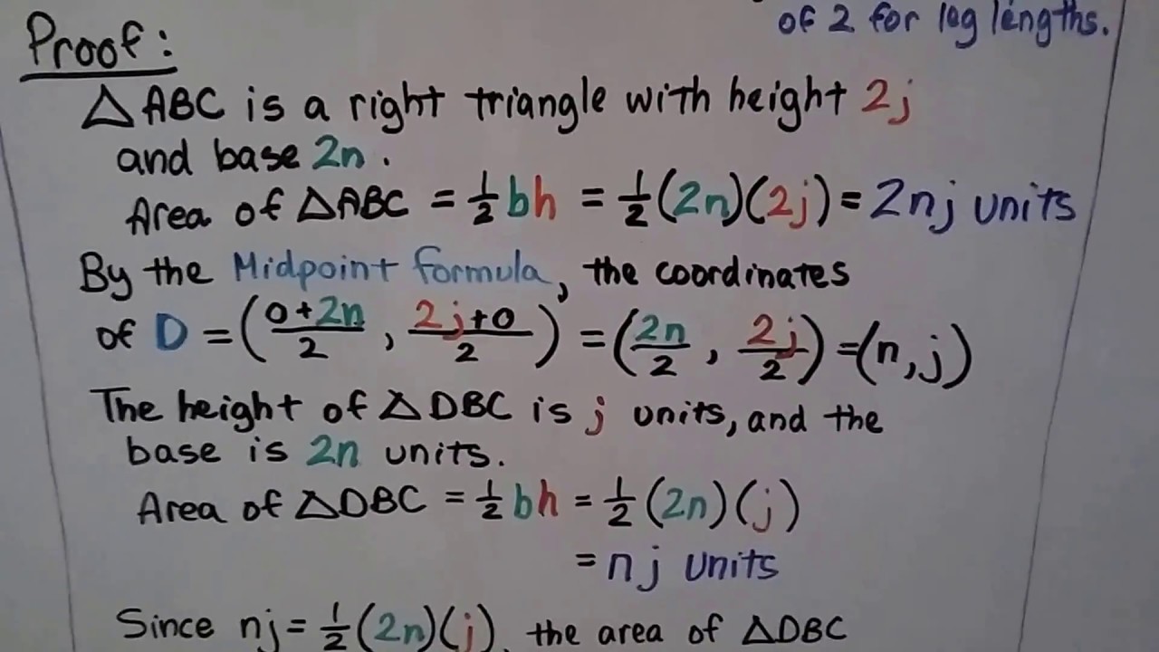 Geometry 4.8, Coordinate Proof & figures in the Coordinate Plane