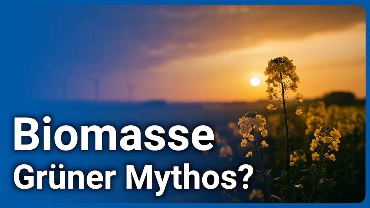Energie aus Biomasse &bull; Wie effizient ist Biomasse wirklich? | Axel Kleidon