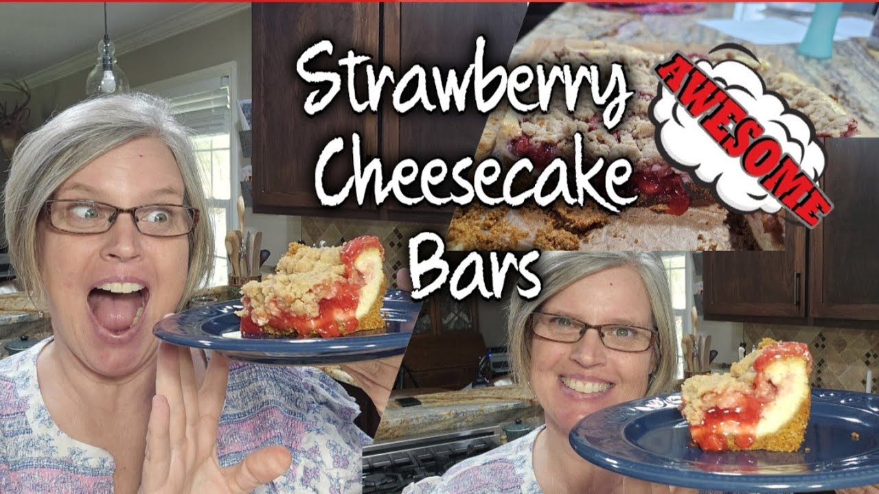 Strawberry Cheesecake Bars