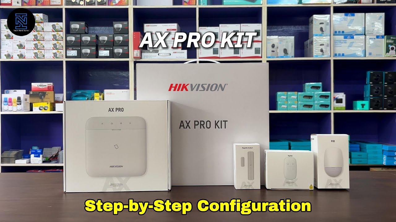 Hikvision AX PRO Kit Full Configuration Mobile Setup 📱 + Live Demo in தமிழ்