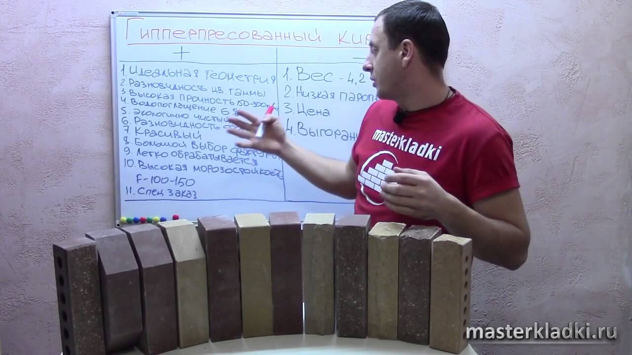 Гиперпрессованный кирпич его плюсы и минусы- [© masterkladki]
