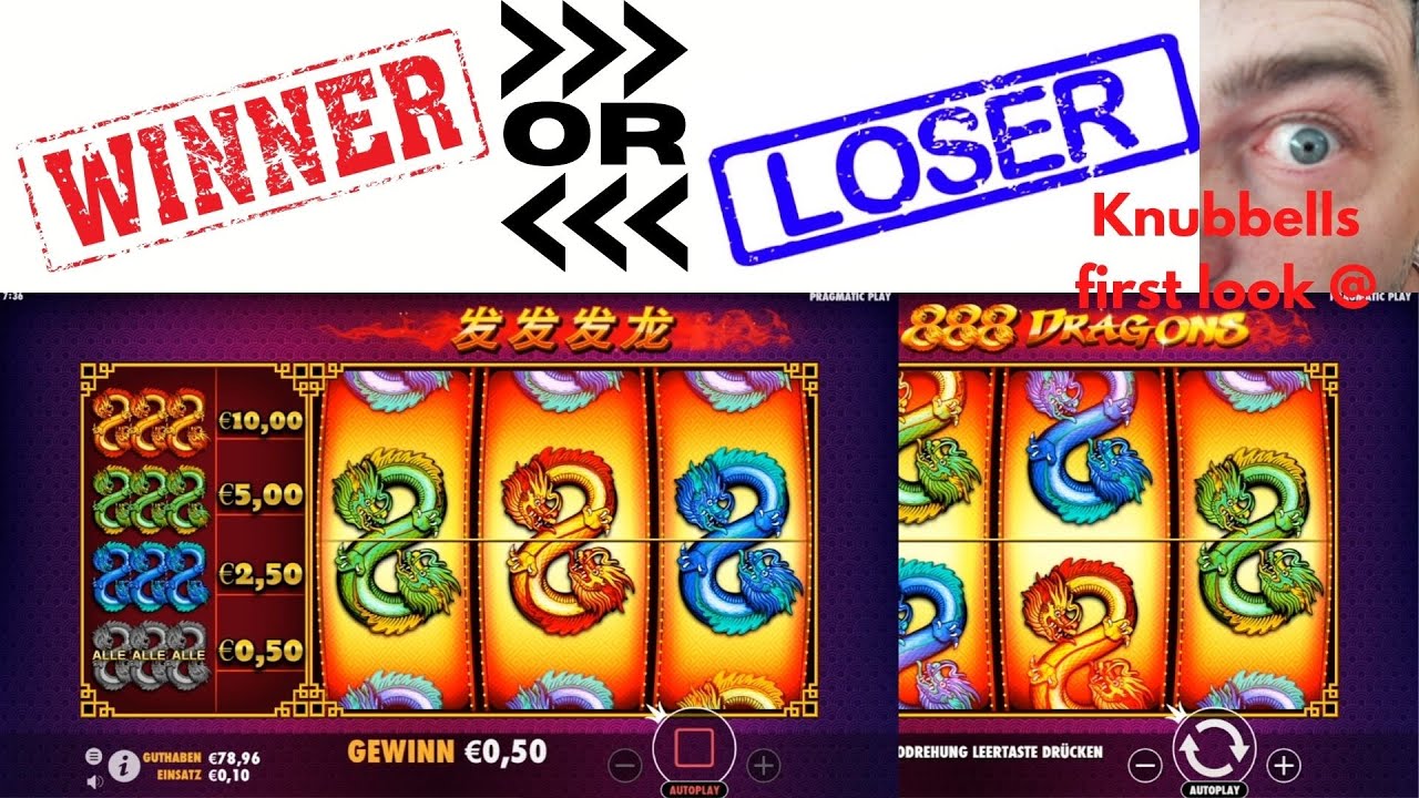 Testing Online Slots - 888 Dragons (E01) - Can we win?
