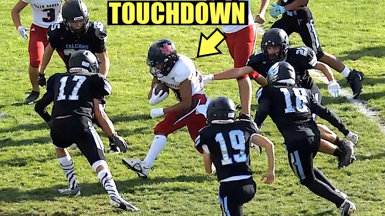 TOUCHDOWN on KICK RETURN at FOOTBALL GAME 🏈 Hawks vs Falcons