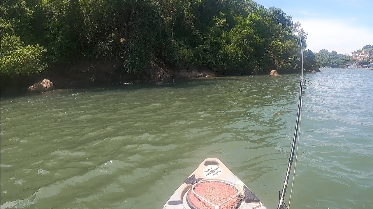 PESCAR ,PEGAR PEIXE E AINDA TER UMA VISÃO DESSAS E INSANO.