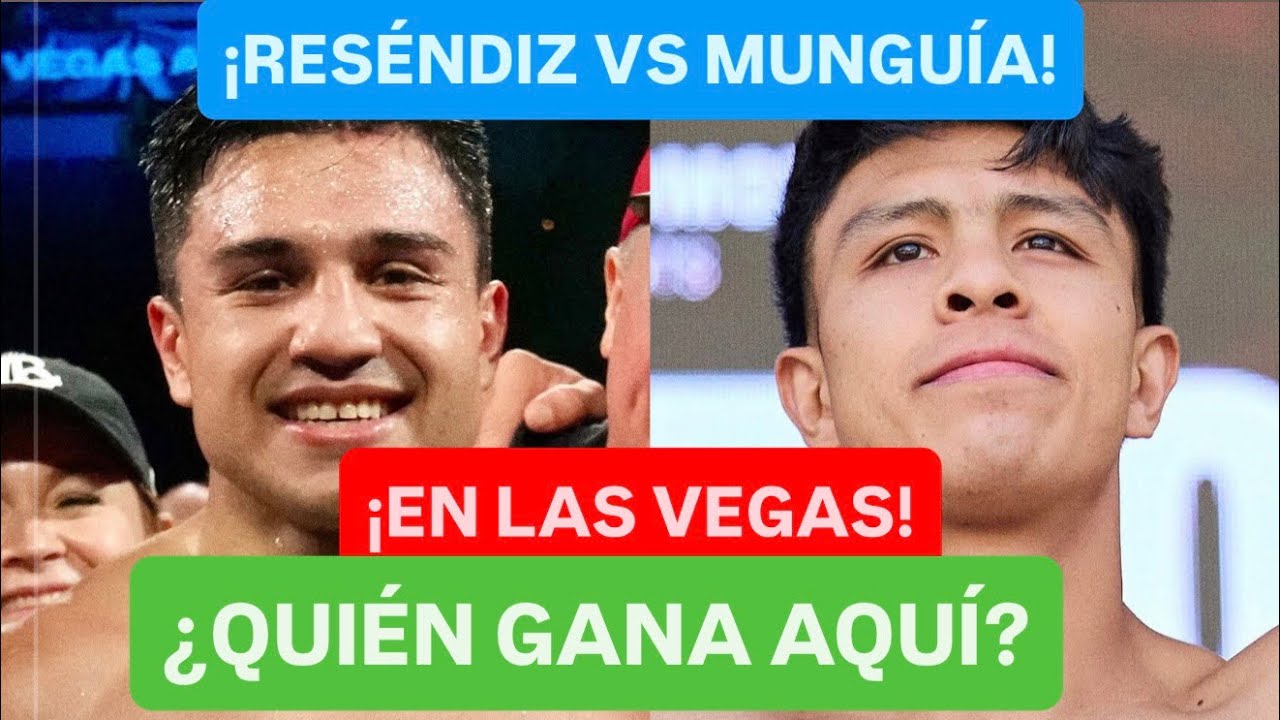¡TORO RESÉNDIZ VS JAIME MUNGUÍA, GUERRA MEXICANA EL 2 DE MAYO EN LAS VEGAS! 