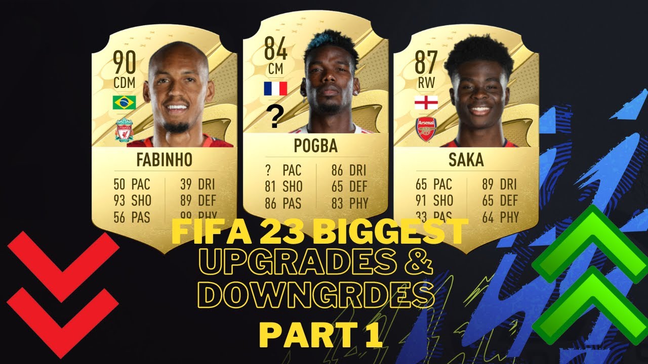 FIFA23 Biggest Upgrades & Downgrades PART 1