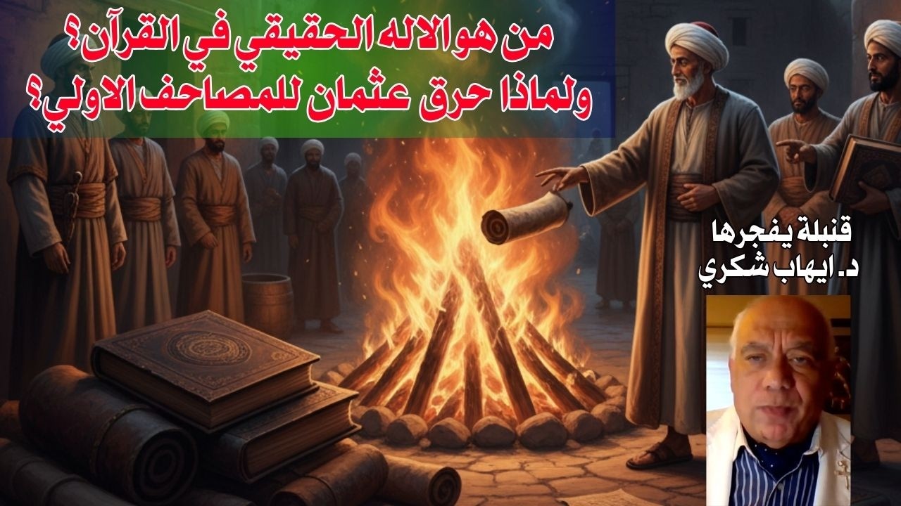 من هو الاله الحقيقي في القرآن؟ولماذا حرق عثمان المصاحف الاولي؟