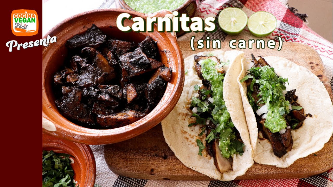 Carnitas sin carne - Cocina Vegan Fácil