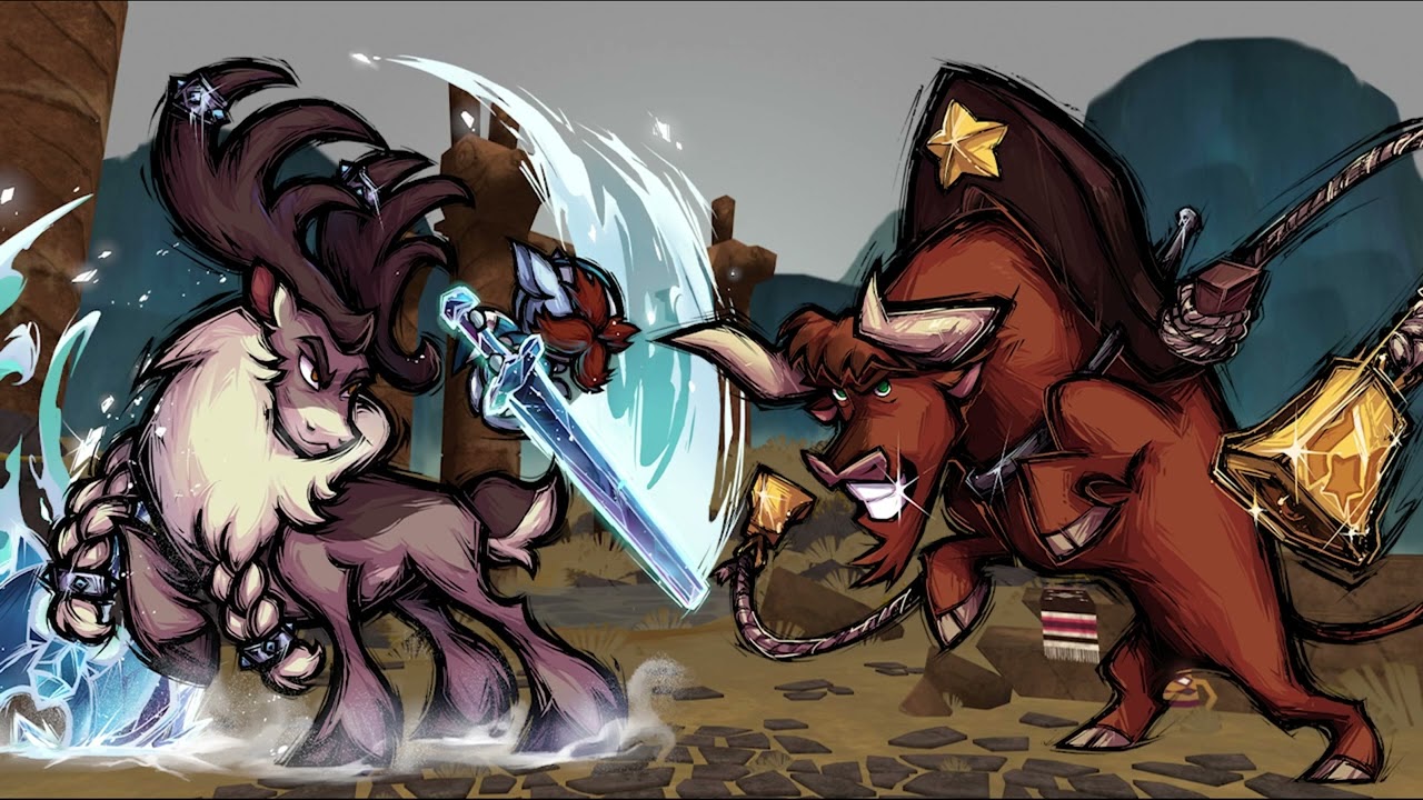 Them's Fightin' Herds - Alpake Highlands Mix (Stronghoof X Texas)