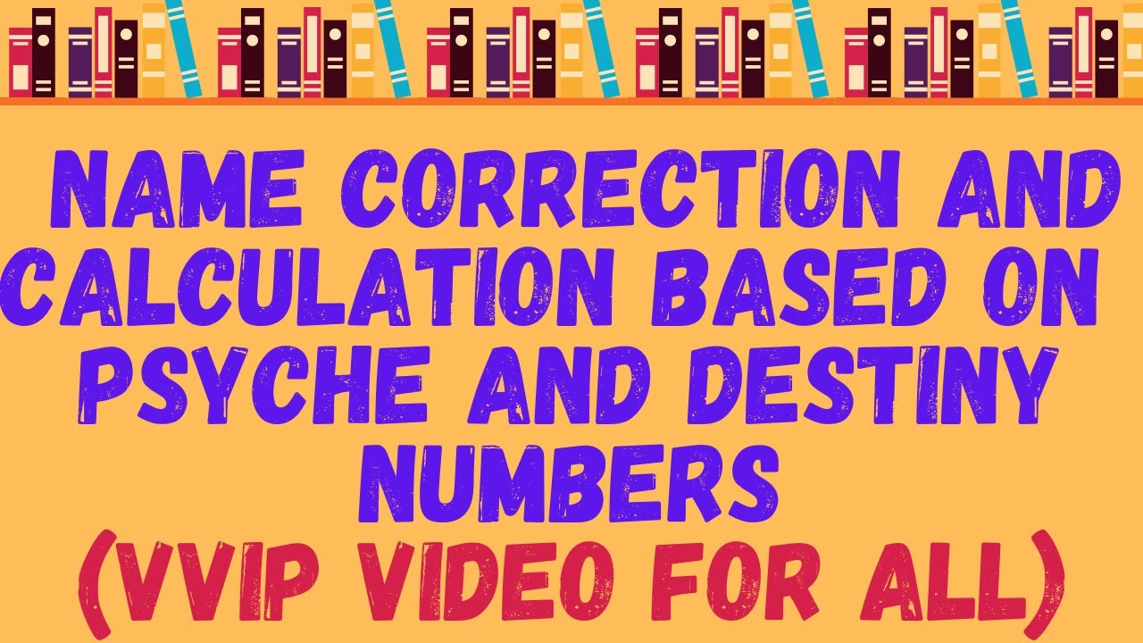 Name Correction & Name Numerology #numerology #namenumerology #namecorrection #namenumbers #trending