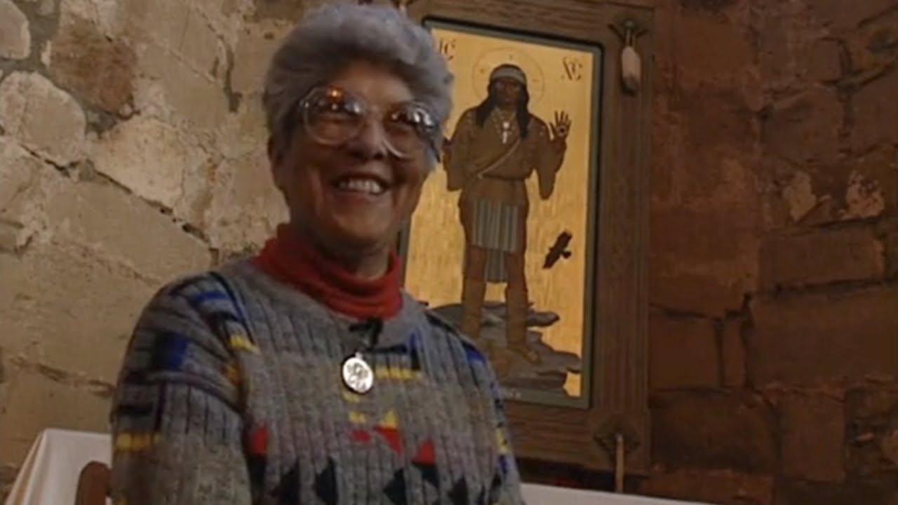 Unintentional ASMR   Sister Mary Juanita Little   Soft Spoken   Jesus As An Apache Medicine Man