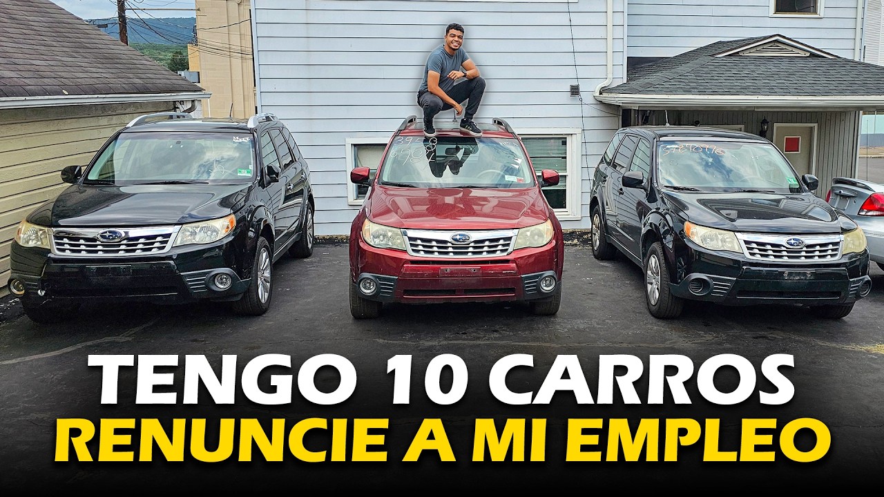 LLEVE MI NEGOCIO DE 1 A 10 CARROS EN 10 MESES Y RENUNCIE A MI EMPLEO