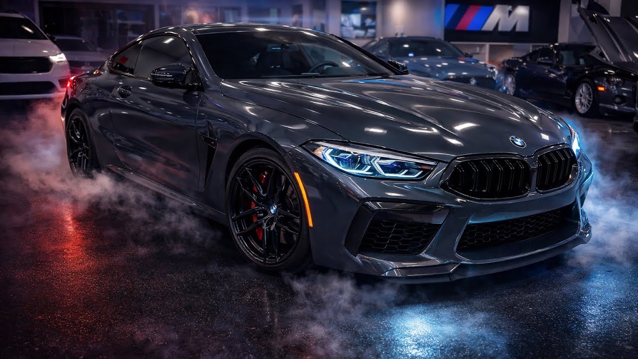 Brooklyn Grey 2022 BMW M8 Competition AWD Interior/ Exterior