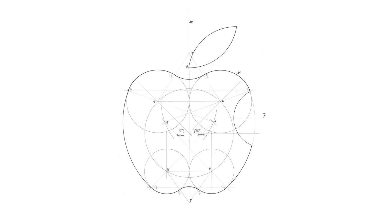 Dibujando el logo de Apple