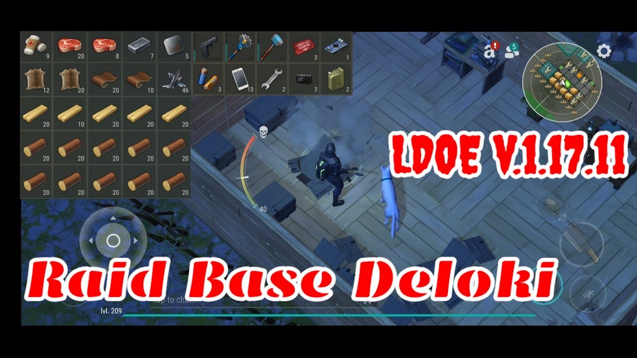 LDOE Raid Deloki | Last Day on Earth v.1.17.11