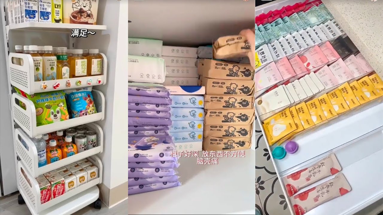 Skincare Organization 🎀| Restock snack and tissue ✨