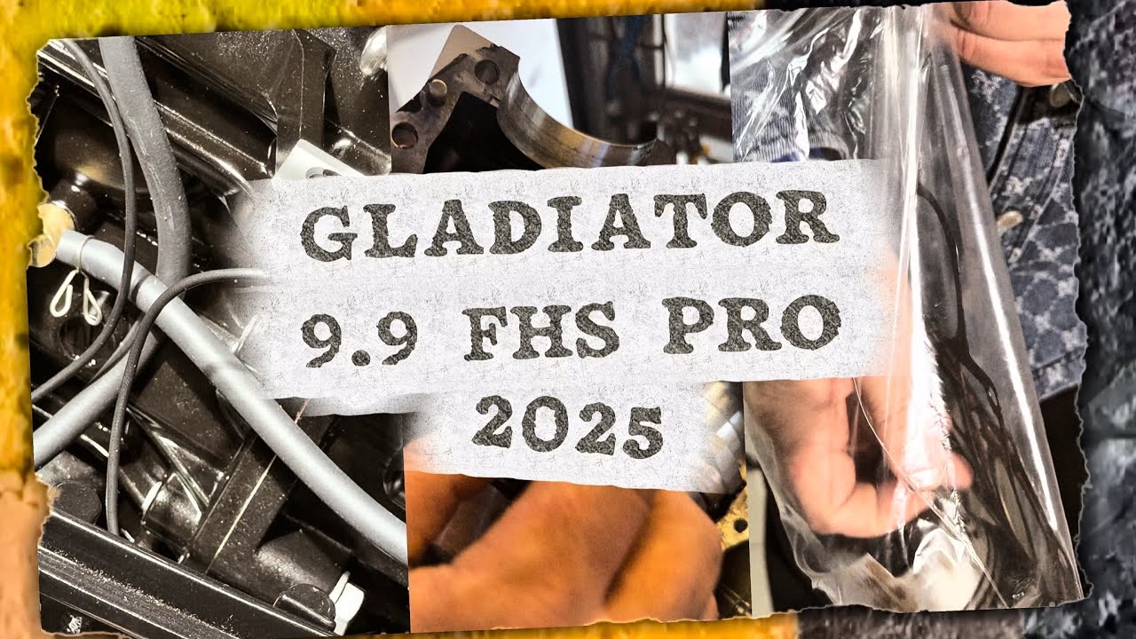 Gladiator 9.9 PRO 2025г выпуска: что не так с моторами PRO 326 кубов 