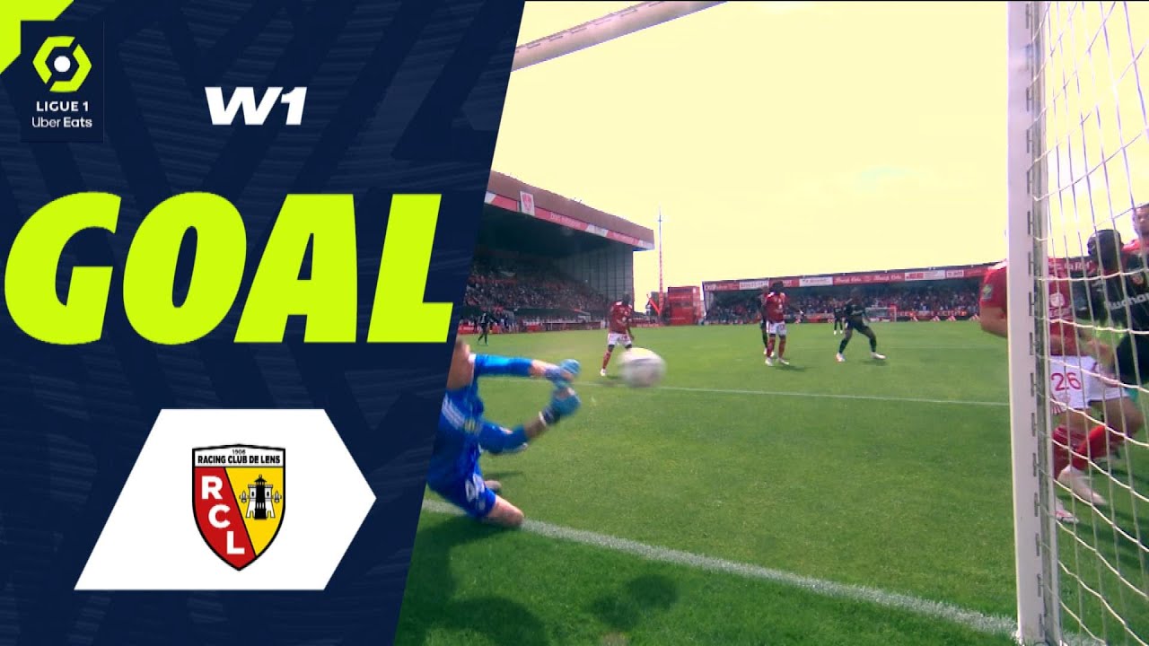 Goal Florian SOTOCA (11' - RCL) STADE BRESTOIS 29 - RC LENS (3-2) 23/24