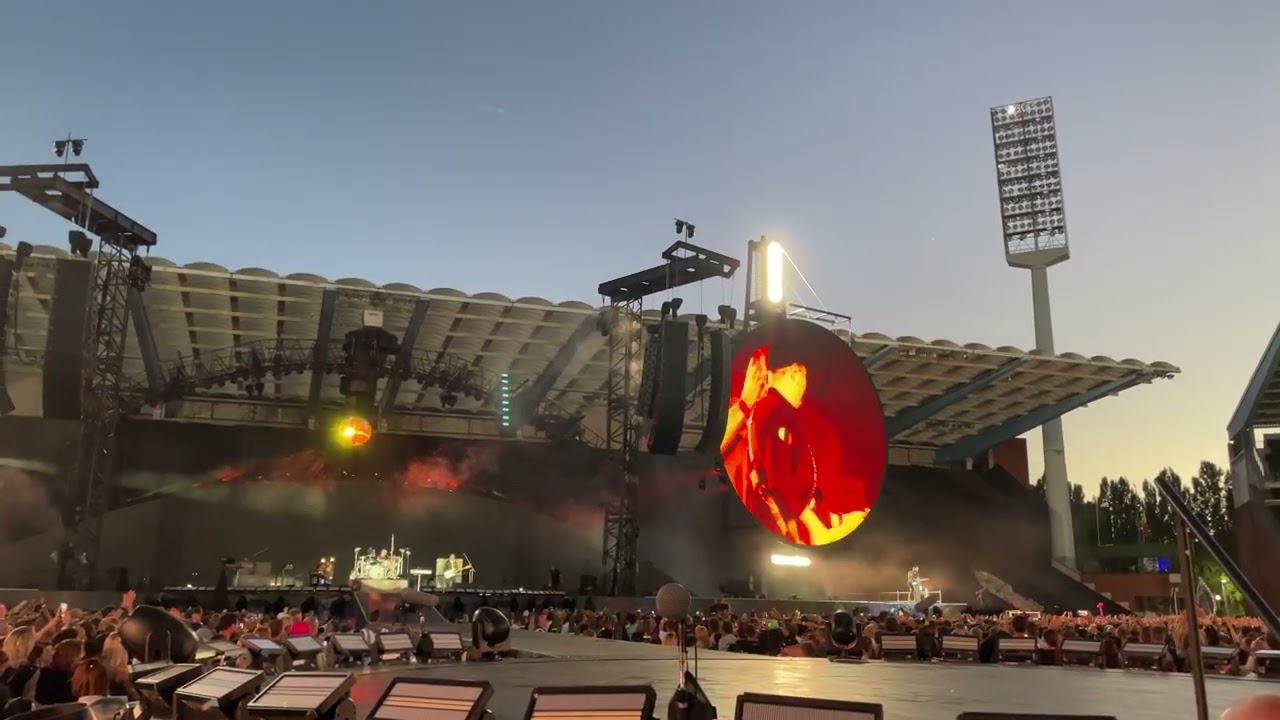 Coldplay Live In My Place Brussels 05-08-22