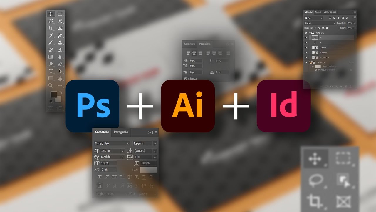 Como usar Photoshop, Illustrator e InDesign juntos