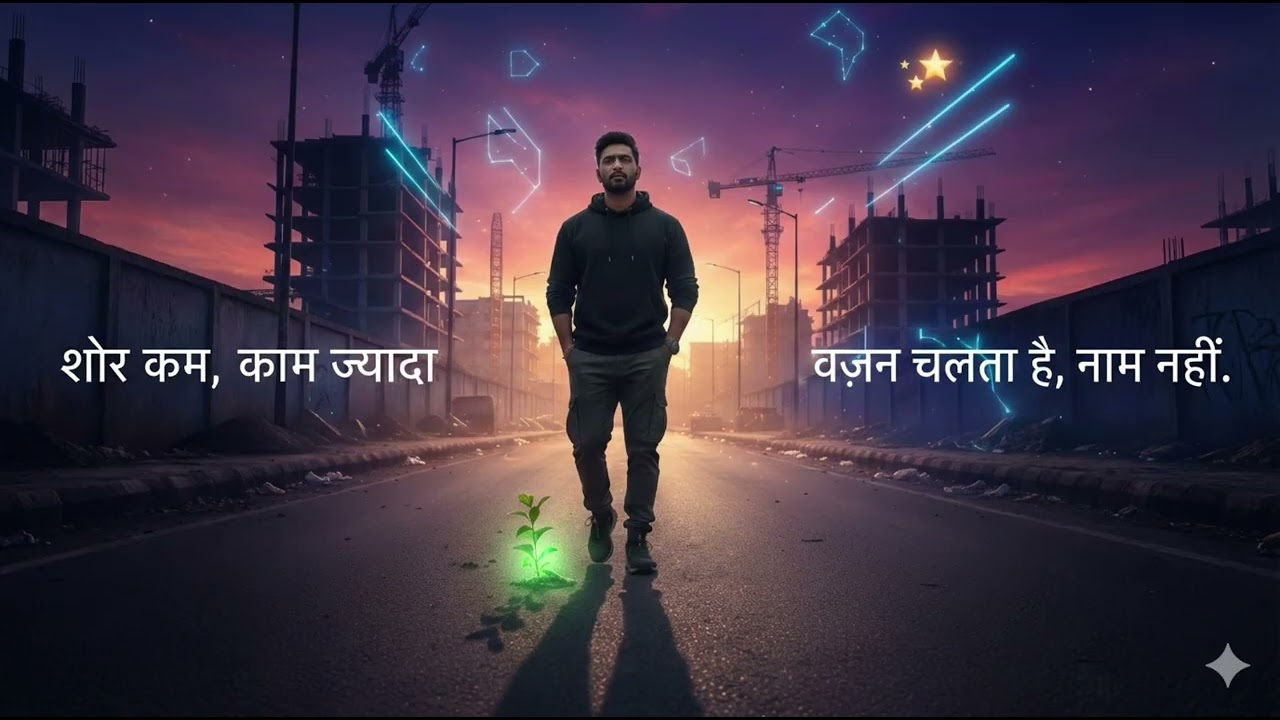 “Shor Kam, Kaam Zyada” “Naam Nahi, Wazan Chalta Hai”