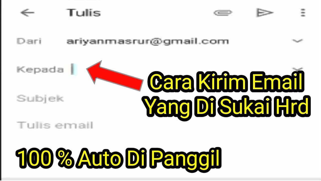Cara Melamar Kerja Lewat Email (cara kirim lamaran via email)