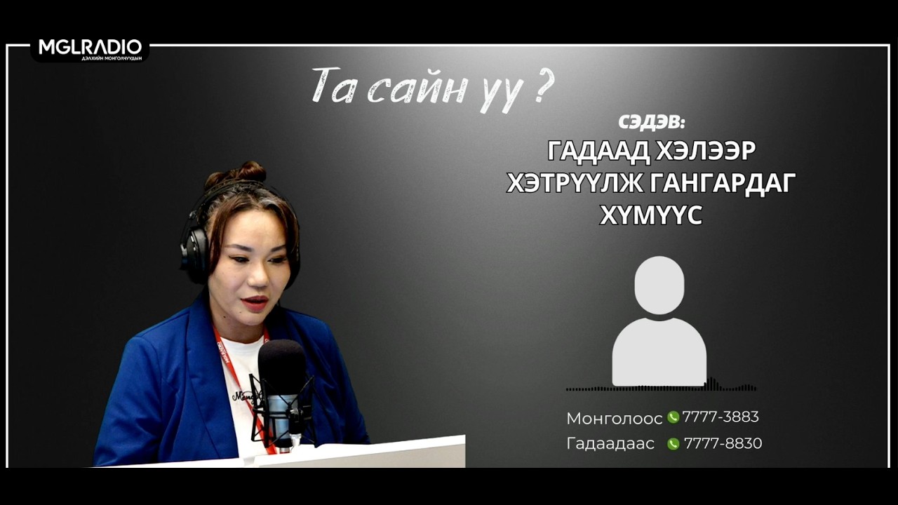 Та сайн уу | 2026-03-03 | Гадаад хэлээр хэтрүүлж гангардаг хүмүүс