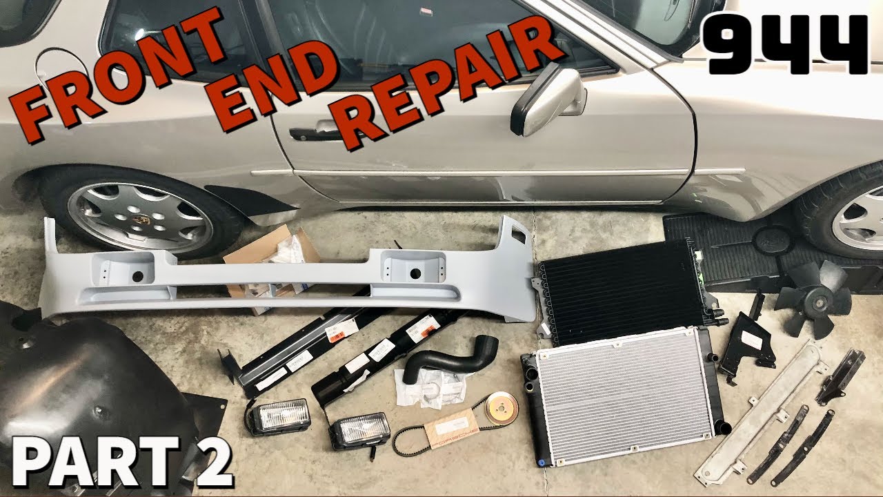 Porsche 944 – Front End Repair Tutorial – Part 2: Reassembly / Installation